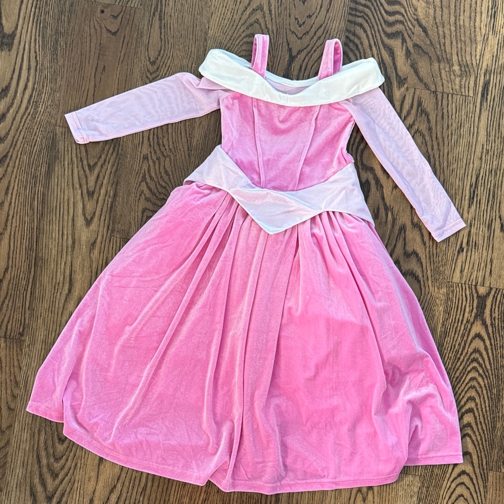 Charming Pink Dress-Up Gown for Kids